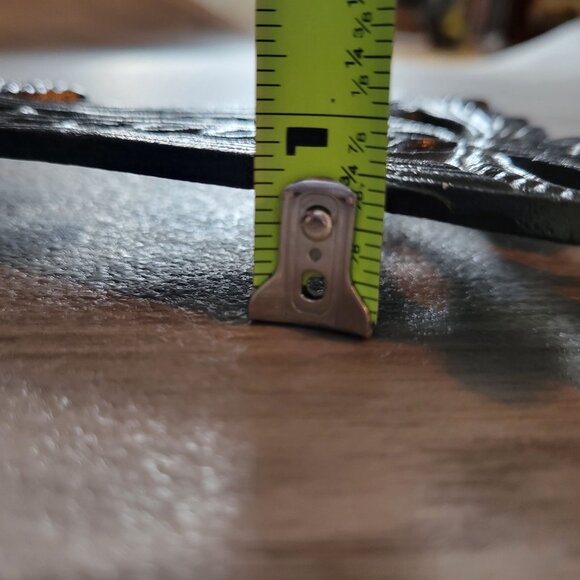 Vintage Cast Iron Trivet With Ornate Design - Picture 3 of 5